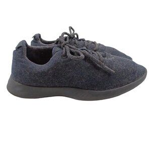 All Birds Men's Wool Runners Shoes Sneakers Black Size 9 Lace Up Comfort Warm